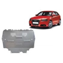 Aluminium protection sous moteur et de la boîte de vitesse Audi A3