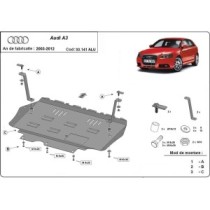 Aluminium protection sous moteur et de la boîte de vitesse Audi A3