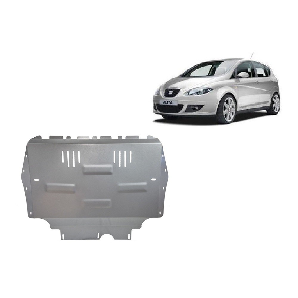 Aluminium protection sous moteur et de la boîte de vitesse Seat Altea