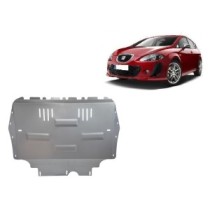 Aluminium protection sous moteur et de la boîte de vitesse Seat Leon Mk2