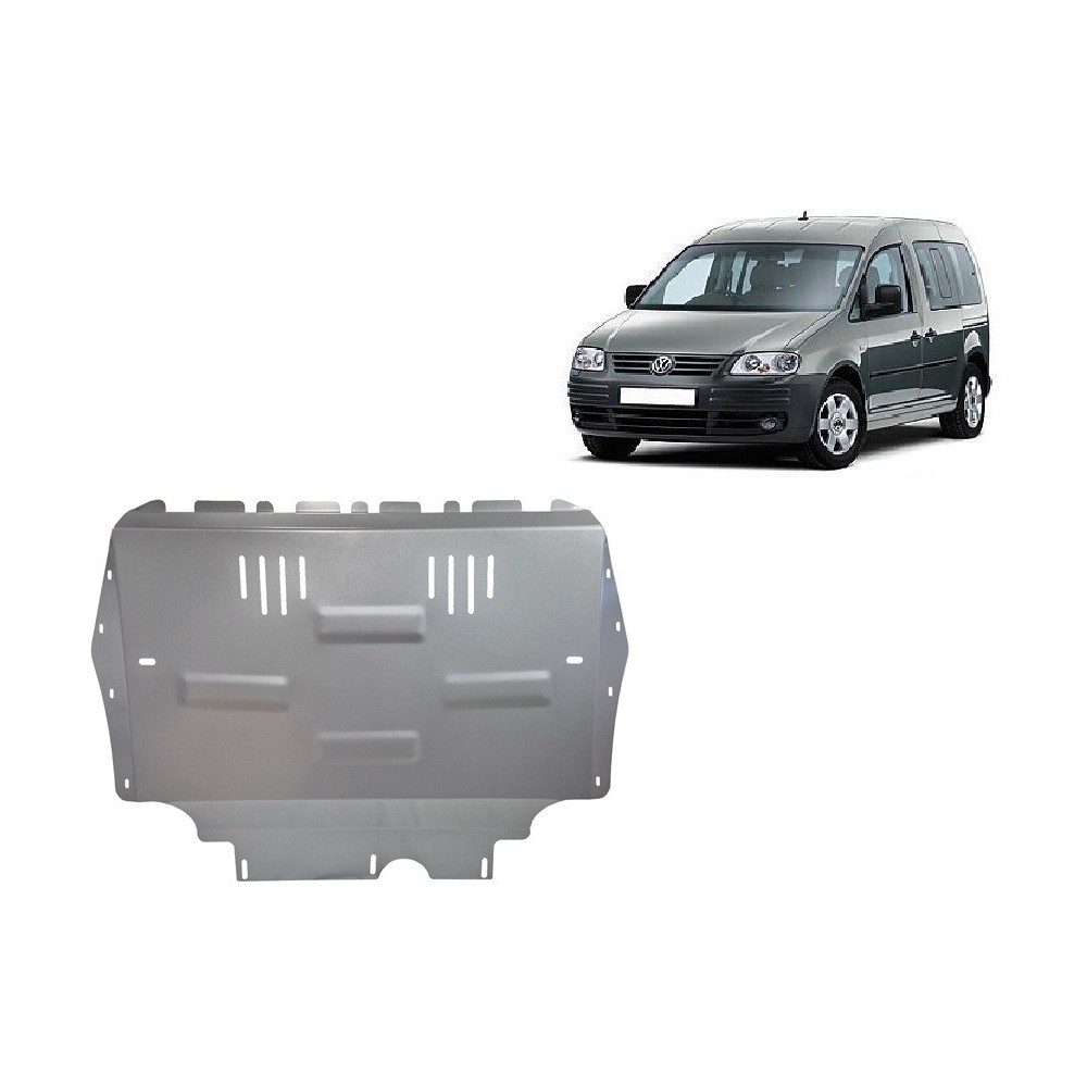Aluminium protection sous moteur et de la boîte de vitesse VW Caddy