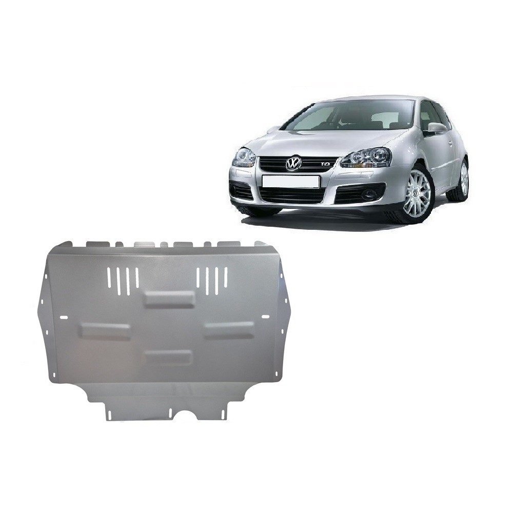 Aluminium protection sous moteur et de la boîte de vitesse Vw Golf mk5