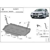 Aluminium protection sous moteur et de la boîte de vitesse Vw Golf mk5