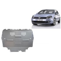 Aluminium protection sous moteur et de la boîte de vitesse VW Golf 6