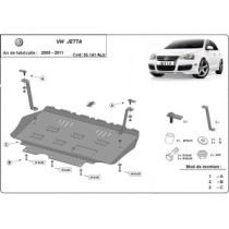 Aluminium protection sous moteur et de la boîte de vitesse VW Jetta
