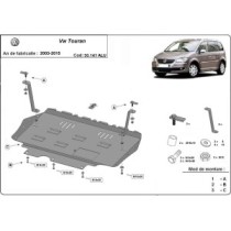 Aluminium protection sous moteur et de la boîte de vitesse Volkswagen Touran