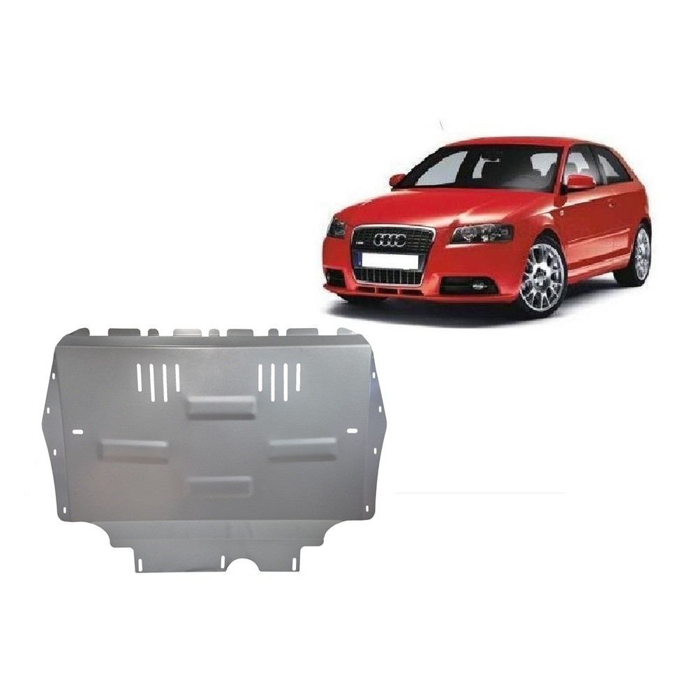 Aluminium protection sous moteur et de la boîte de vitesse Audi A3