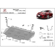 Aluminium protection sous moteur et de la boîte de vitesse Seat Leon Mk2