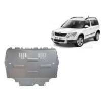 Aluminium protection sous moteur et de la boîte de vitesse Skoda Yeti