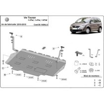 Aluminium protection sous moteur et de la boîte de vitesse Volkswagen Touran