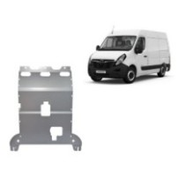 Aluminium protection sous moteur et de la boîte de vitesse Opel Movano C