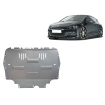 Protection sous moteur et de la boîte de vitesse Volkswagen Scirocco - Aluminium