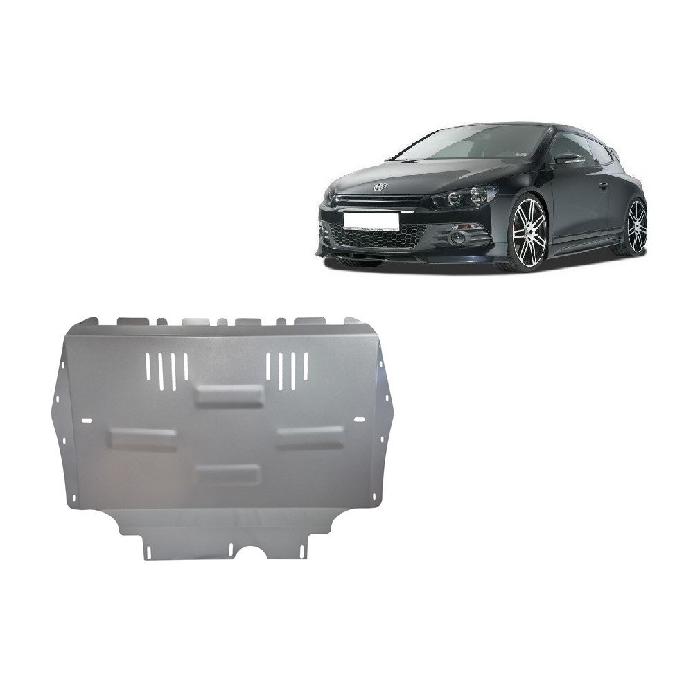 Protection sous moteur et de la boîte de vitesse Volkswagen Scirocco - Aluminium