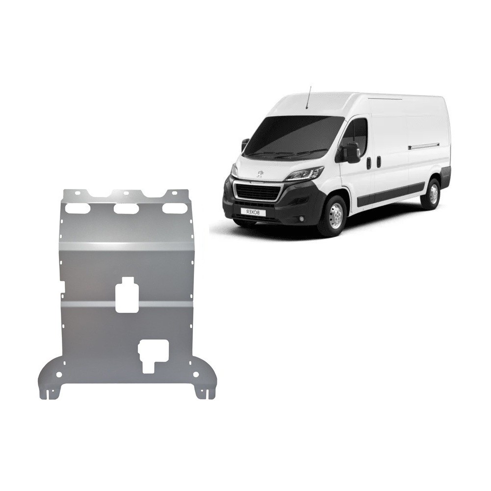 Aluminium protection sous moteur et de la boîte de vitesse Peugeot Boxer