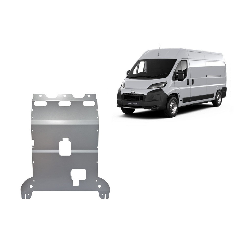 Aluminium protection sous moteur et de la boîte de vitesse Toyota Proace Max
