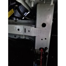 Aluminium protection sous moteur et de la boîte de vitesse Ford Transit Custom