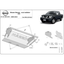 Aluminium protection de radiateur Nissan Navara D40