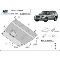 Aluminium protection sous moteur et de la boîte de vitesse Subaru Forester 2