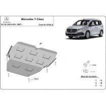 Aluminium protection sous moteur et de la boîte de vitesse Mercedes T-Class