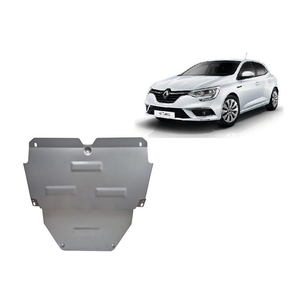 Aluminium protection sous moteur et de la boîte de vitesse Renault Megane IV