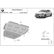 Aluminium protection sous moteur et de la boîte de vitesse Renault Megane IV