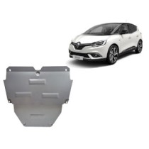 Aluminium protection sous moteur et de la boîte de vitesse Renault Scenic IV