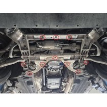 Aluminium protection sous moteur et de la boîte de vitesse Alfa Romeo Stelvio
