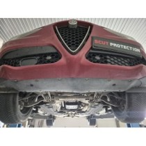 Aluminium protection sous moteur et de la boîte de vitesse Alfa Romeo Stelvio