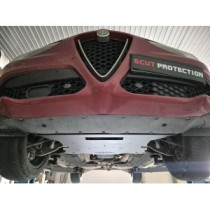Aluminium protection sous moteur et de la boîte de vitesse Alfa Romeo Stelvio