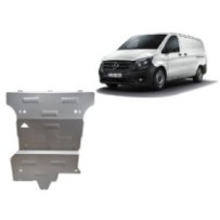 Aluminum protection sous moteur et de la boîte de vitesse Mercedes Vito W447, 4x4