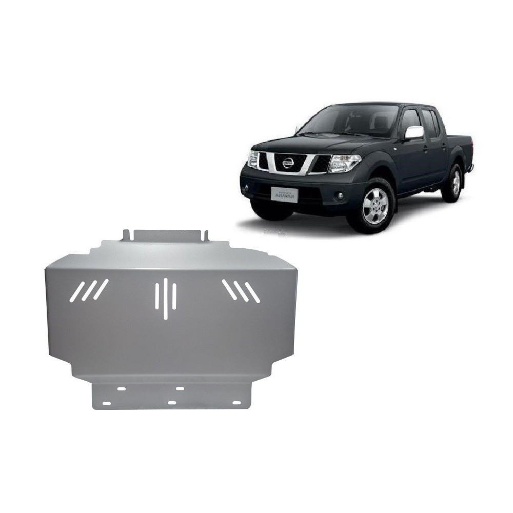Aluminum protection sous moteur et de la boîte de vitesse Nissan Navara