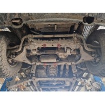Aluminum protection sous moteur et de la boîte de vitesse Nissan Navara
