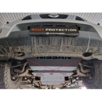 Aluminium protection de la boîte de vitesse Nissan Navara