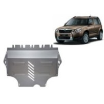 Aluminium protection sous moteur et de la boîte de vitesse Skoda Yeti