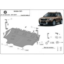 Aluminium protection sous moteur et de la boîte de vitesse Skoda Yeti
