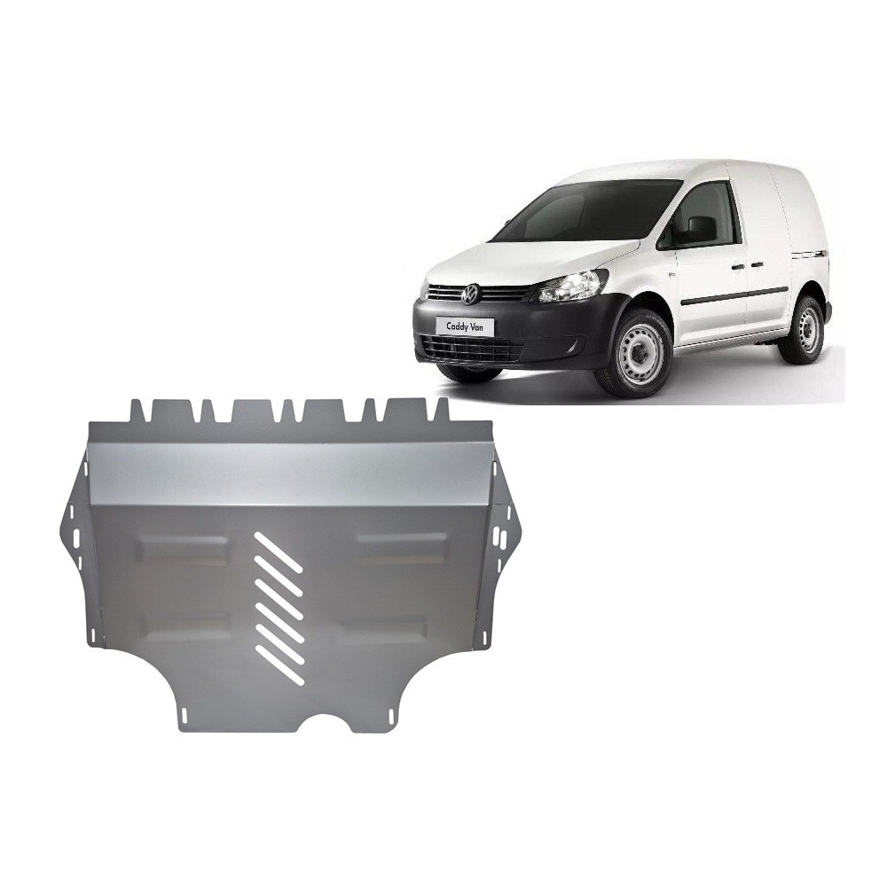 Aluminium protection sous moteur et de la boîte de vitesse VW Caddy - Webasto