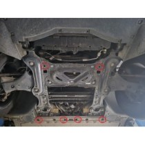 Protection sous moteur et de la boîte de vitesse Skoda Enyaq