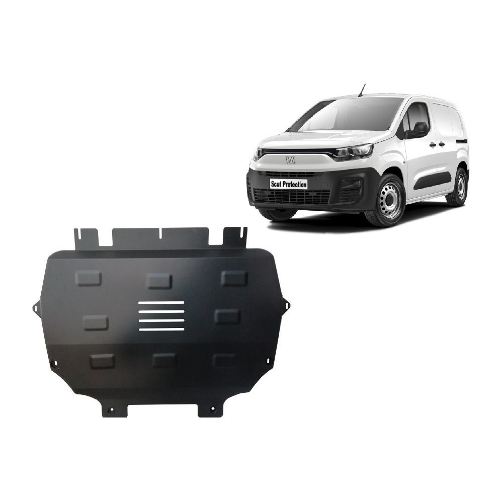 Protection sous moteur et de la boîte de vitesse Fiat Doblo
