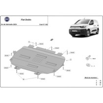 Protection sous moteur et de la boîte de vitesse Fiat Doblo