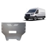 Aluminium protection sous moteur et de la boîte de vitesse Ford Transit 4x4
