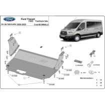 Aluminium protection sous moteur et de la boîte de vitesse Ford Transit FWD