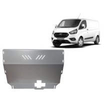 Aluminium protection sous moteur et de la boîte de vitesse Ford Transit Custom - FWD
