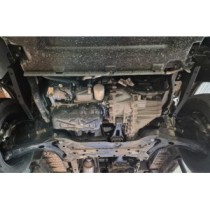 Aluminium protection sous moteur et de la boîte de vitesse Ford Transit Custom - FWD