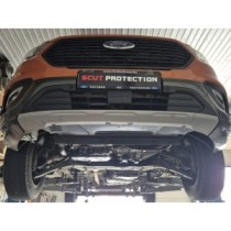 Aluminium protection sous moteur et de la boîte de vitesse Ford Transit Custom - FWD