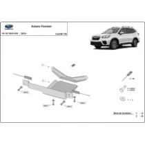 Protection du différentiel Subaru Forester