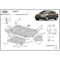 Protection sous moteur Audi A4 B6 - forfait promotionnel - diesel
