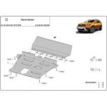 Protection sous moteur Dacia Duster - forfait promotionnel