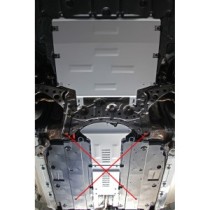 Protection sous moteur et de la boîte de vitesse Suzuki Swace- Aluminium