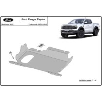 Protection sous moteur Ford Ranger Raptor Aluminium