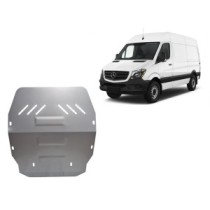 Protection sous moteur et de la boîte de vitesse Mercedes Sprinter - Aluminium